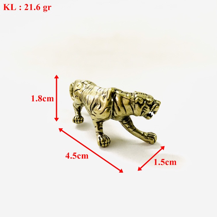 Móc Khóa Tượng Đồng Con Cọp - SP005216  